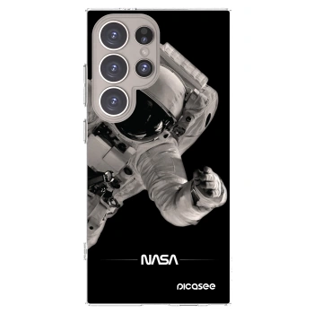 Picasee διαφανής θήκη σιλικόνης Samsung Galaxy S24 Ultra S928B 5G - Astronaut Big