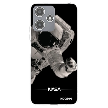 Picasee διαφανής θήκη σιλικόνης Xiaomi Redmi 12 5G - Astronaut Big