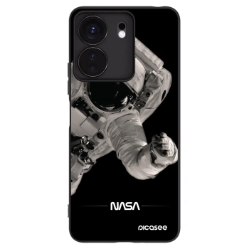Picasee Μαύρη θήκη σιλικόνης για Xiaomi Redmi 13C 4G - Astronaut Big