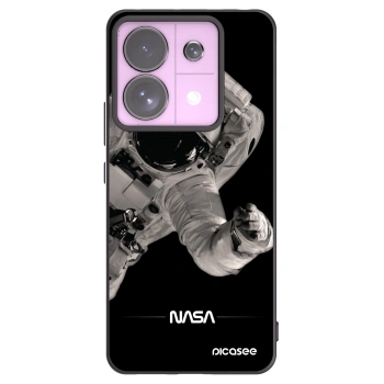 Picasee Μαύρη θήκη σιλικόνης για Xiaomi Redmi Note 13 Pro 5G - Astronaut Big