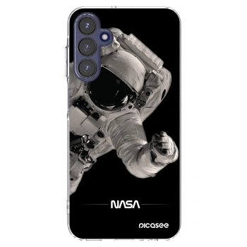 Picasee διαφανής θήκη σιλικόνης Samsung Galaxy A15 A155F 4G - Astronaut Big