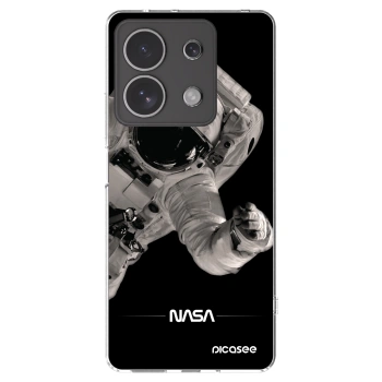 Picasee διαφανής θήκη σιλικόνης Xiaomi Redmi Note 13 4G - Astronaut Big