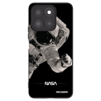 Picasee Μαύρη θήκη σιλικόνης για Honor X8b - Astronaut Big