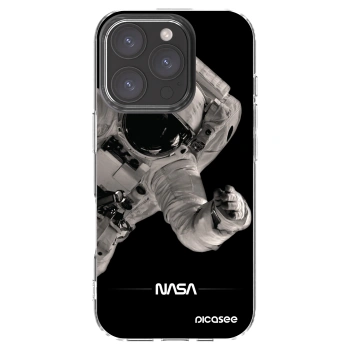 Picasee διαφανής θήκη σιλικόνης Apple iPhone 16 Pro - Astronaut Big