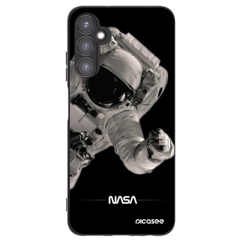 Picasee Μαύρη θήκη σιλικόνης για Samsung Galaxy A05s A057G - Astronaut Big