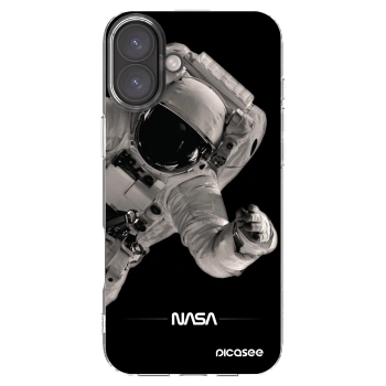 Picasee διαφανής θήκη σιλικόνης Apple iPhone 16 Plus - Astronaut Big
