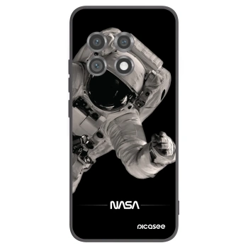 Picasee Μαύρη θήκη σιλικόνης για OnePlus 11 5G - Astronaut Big