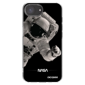 Picasee διαφανής θήκη σιλικόνης Apple iPhone 16e - Astronaut Big