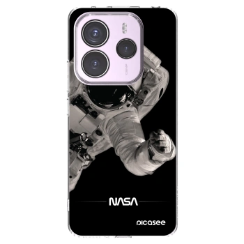 Picasee διαφανής θήκη σιλικόνης Xiaomi Redmi Note 14 5G - Astronaut Big