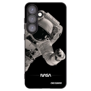 Picasee Μαύρη θήκη σιλικόνης για Samsung Galaxy S25+ 5G - Astronaut Big