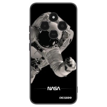 Picasee Μαύρη θήκη σιλικόνης για Xiaomi Poco C75 - Astronaut Big