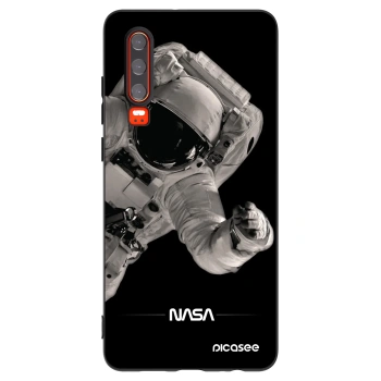 Picasee Μαύρη θήκη σιλικόνης για Huawei P30 - Astronaut Big