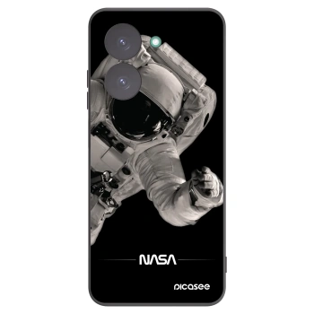 Picasee Μαύρη θήκη σιλικόνης για Xiaomi Redmi A5 - Astronaut Big
