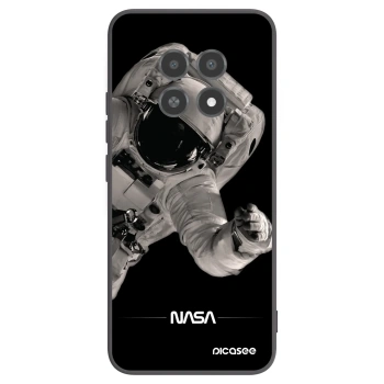 Picasee Μαύρη θήκη σιλικόνης για Realme 12X - Astronaut Big