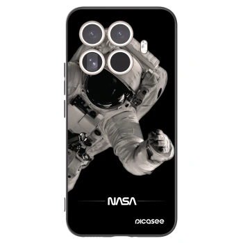 Picasee Μαύρη θήκη σιλικόνης για Xiaomi 15T Pro - Astronaut Big
