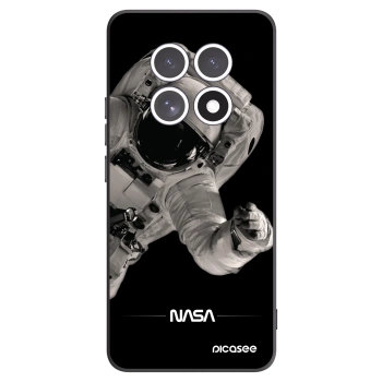 Picasee Μαύρη θήκη σιλικόνης για Xiaomi Redmi Note 15 - Astronaut Big