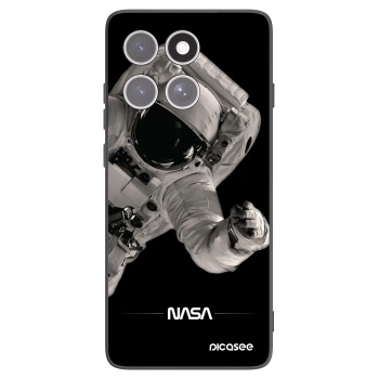 Picasee Μαύρη θήκη σιλικόνης για Motorola Edge 60 Fusion - Astronaut Big
