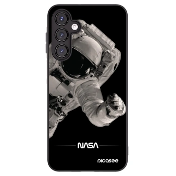 Picasee Μαύρη θήκη σιλικόνης για Samsung Galaxy A16 4G - Astronaut Big