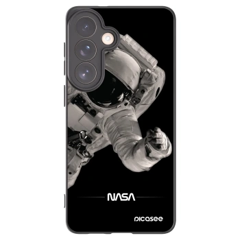 Picasee Μαύρη θήκη σιλικόνης για Samsung Galaxy S26+ - Astronaut Big