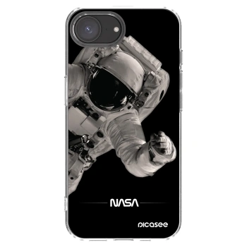 Picasee διαφανής θήκη σιλικόνης Apple iPhone 17e - Astronaut Big