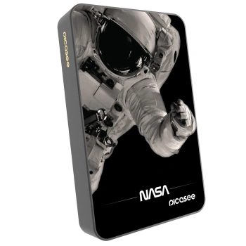Picasee Powerbank με MagSafe 10 000 mAh Γκρί - Astronaut Big