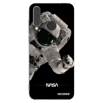 Picasee διαφανής θήκη σιλικόνης Honor 20 Lite - Astronaut Big