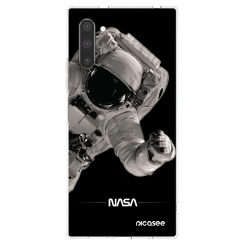 Picasee διαφανής θήκη σιλικόνης Samsung Galaxy Note 10 N970F - Astronaut Big