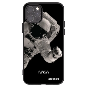 Picasee Μαύρη θήκη σιλικόνης για Apple iPhone 11 Pro - Astronaut Big
