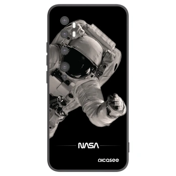 Picasee Μαύρη θήκη σιλικόνης για Xiaomi Mi Note 10 (Pro) - Astronaut Big
