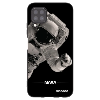 Picasee Μαύρη θήκη σιλικόνης για Huawei P40 Lite - Astronaut Big