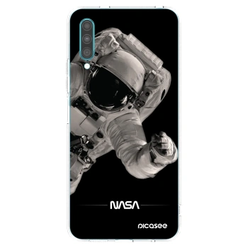 Picasee διαφανής θήκη σιλικόνης Samsung Galaxy A30s A307F - Astronaut Big
