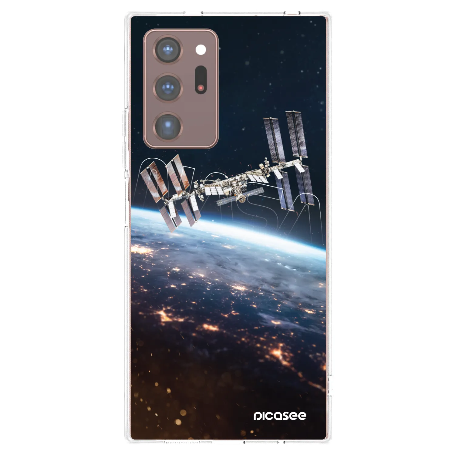 Picasee διαφανής θήκη σιλικόνης Samsung Galaxy Note 20 Ultra - Station