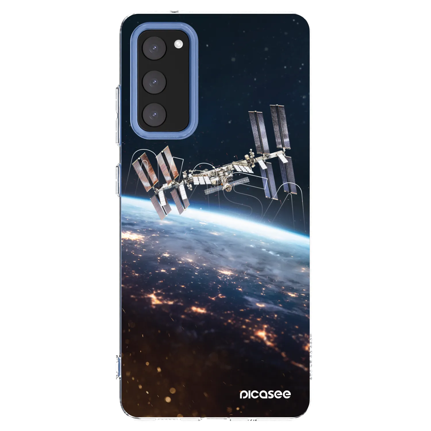 Picasee διαφανής θήκη σιλικόνης Samsung Galaxy S20 FE - Station