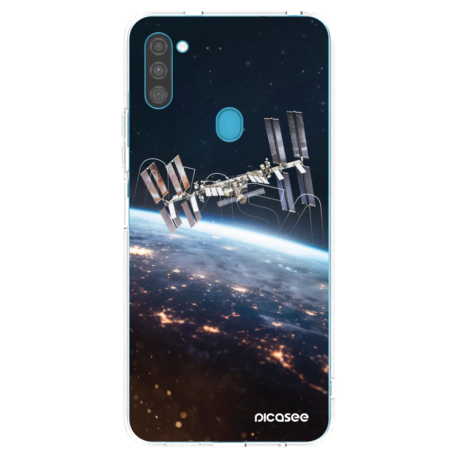Picasee διαφανής θήκη σιλικόνης Samsung Galaxy M11 - Station