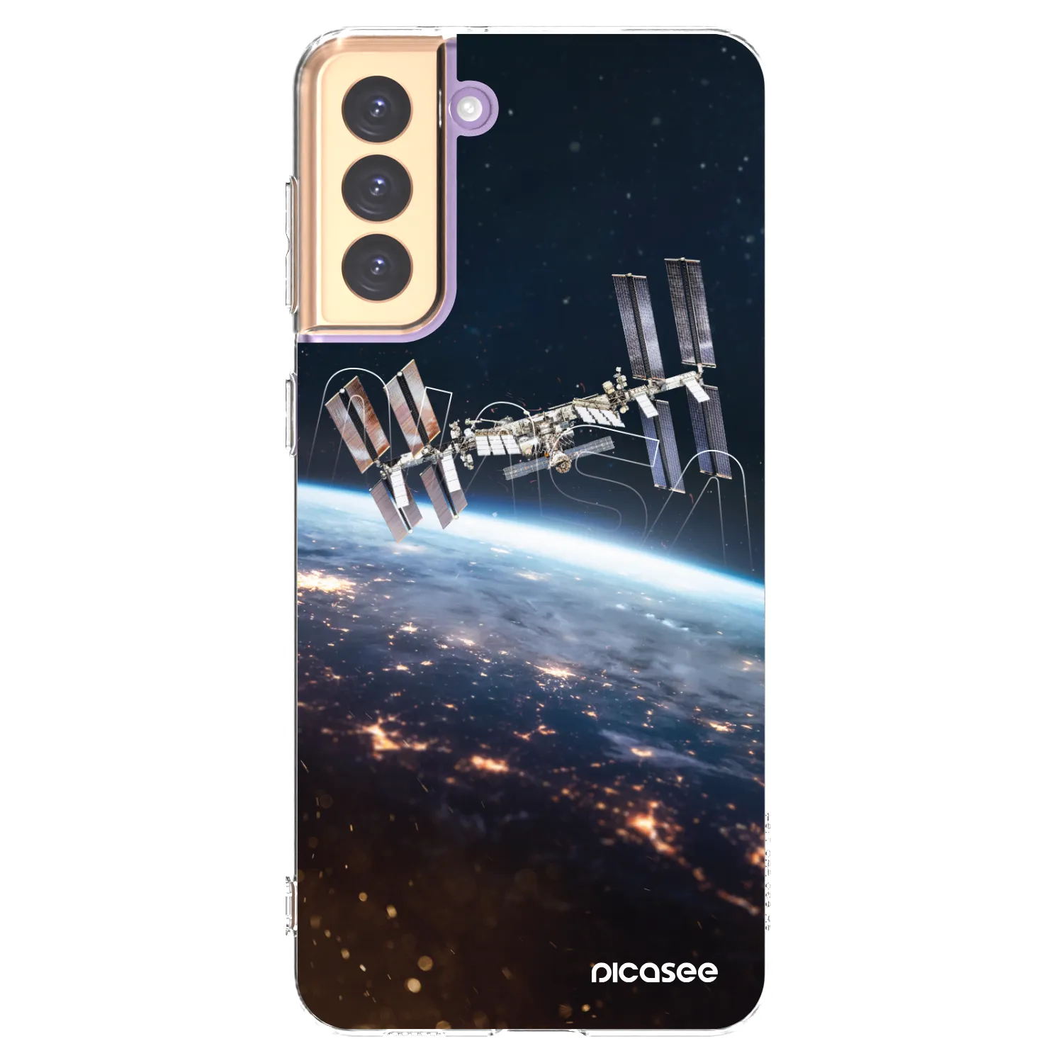 Picasee διαφανής θήκη σιλικόνης Samsung Galaxy S21+ 5G G996F - Station