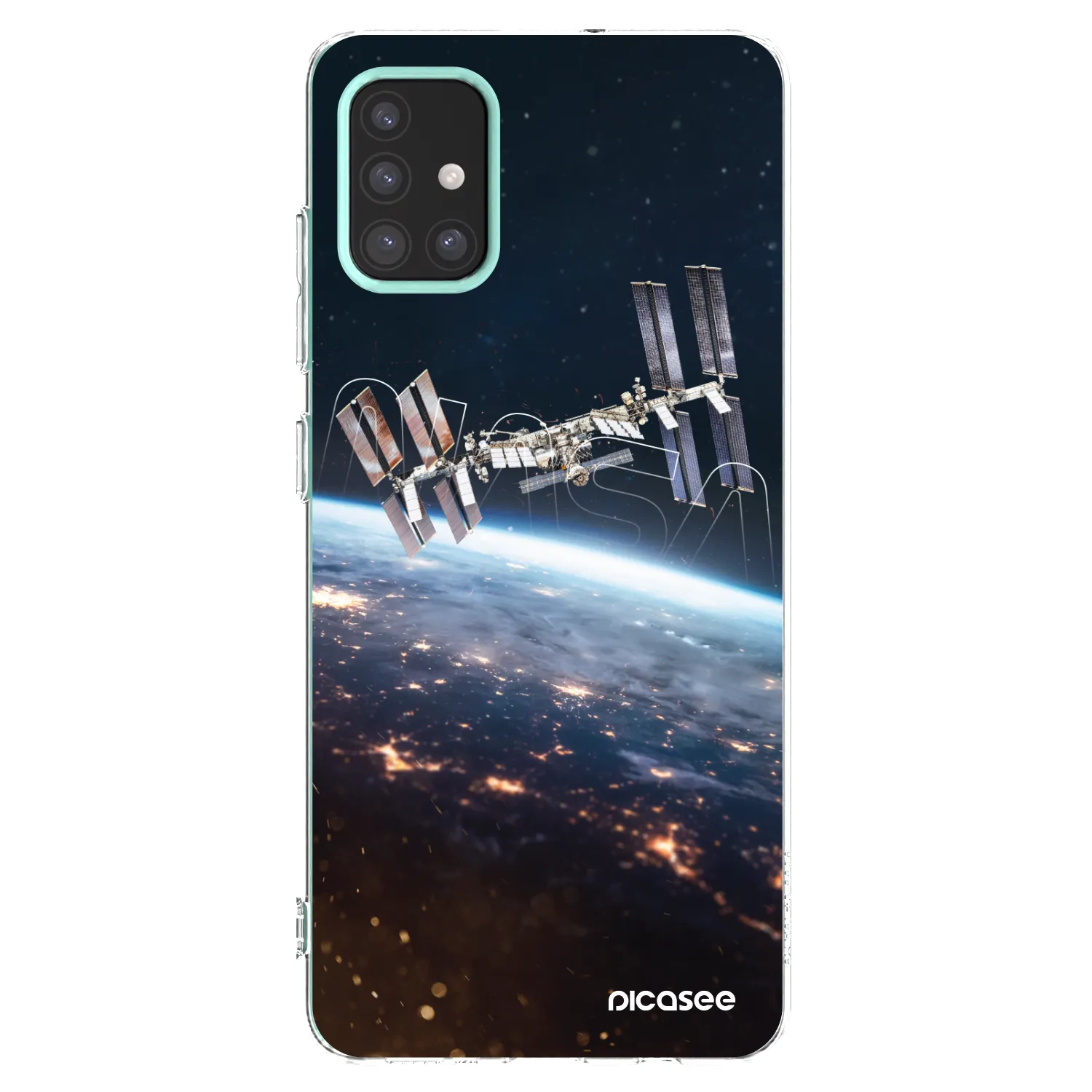 Picasee διαφανής θήκη σιλικόνης Samsung Galaxy M31s - Station
