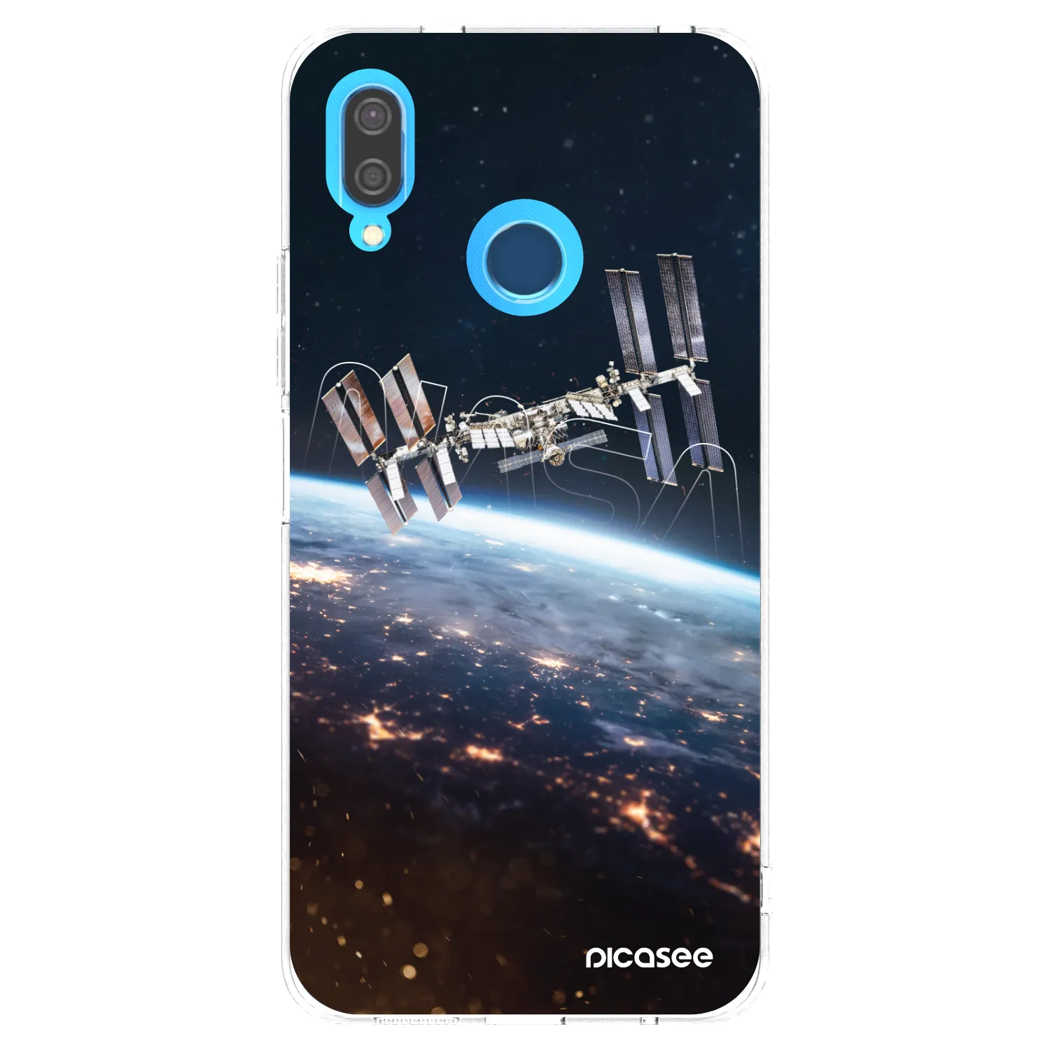 Picasee διαφανής θήκη σιλικόνης Huawei P20 Lite - Station