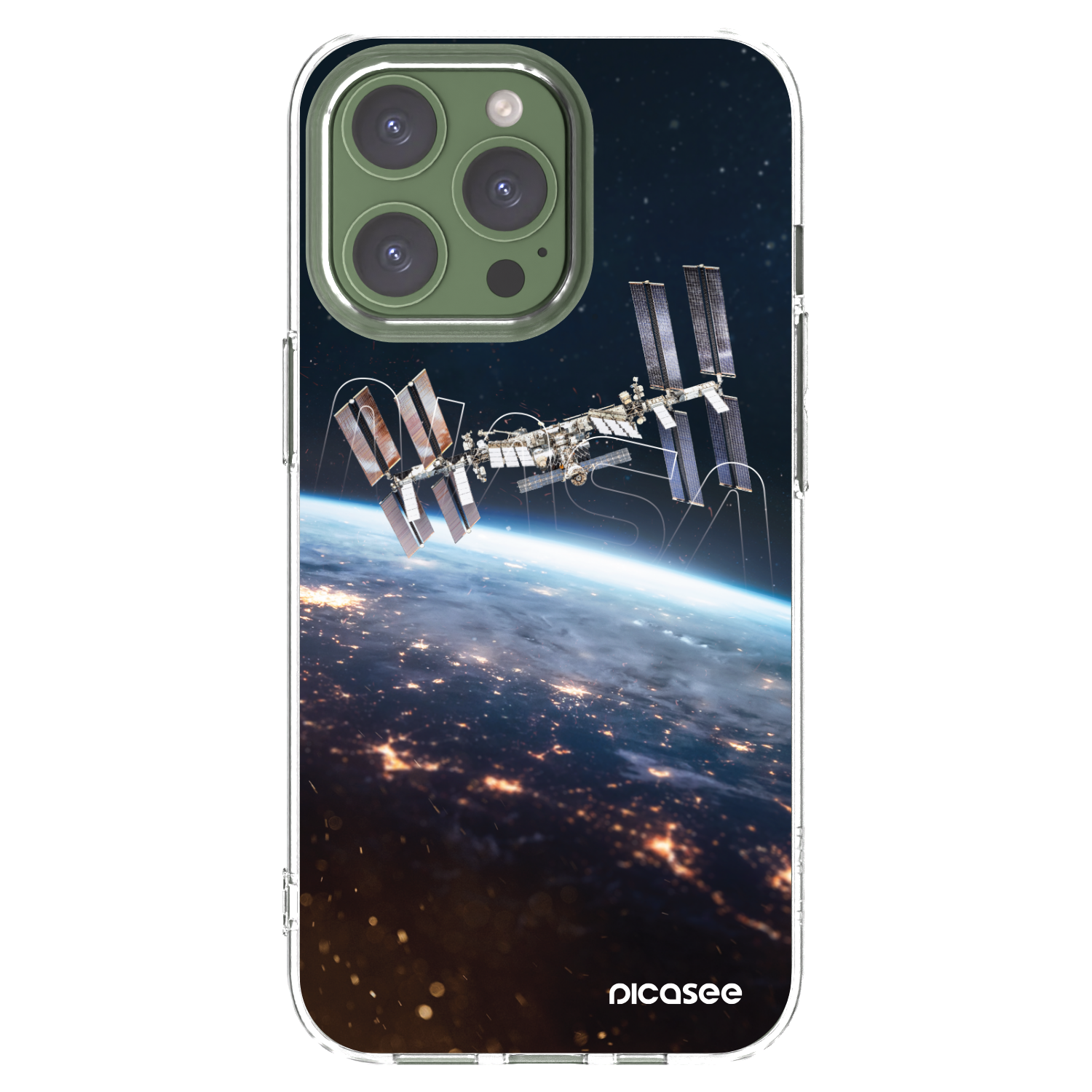 Picasee διαφανής θήκη σιλικόνης Apple iPhone 13 Pro - Station