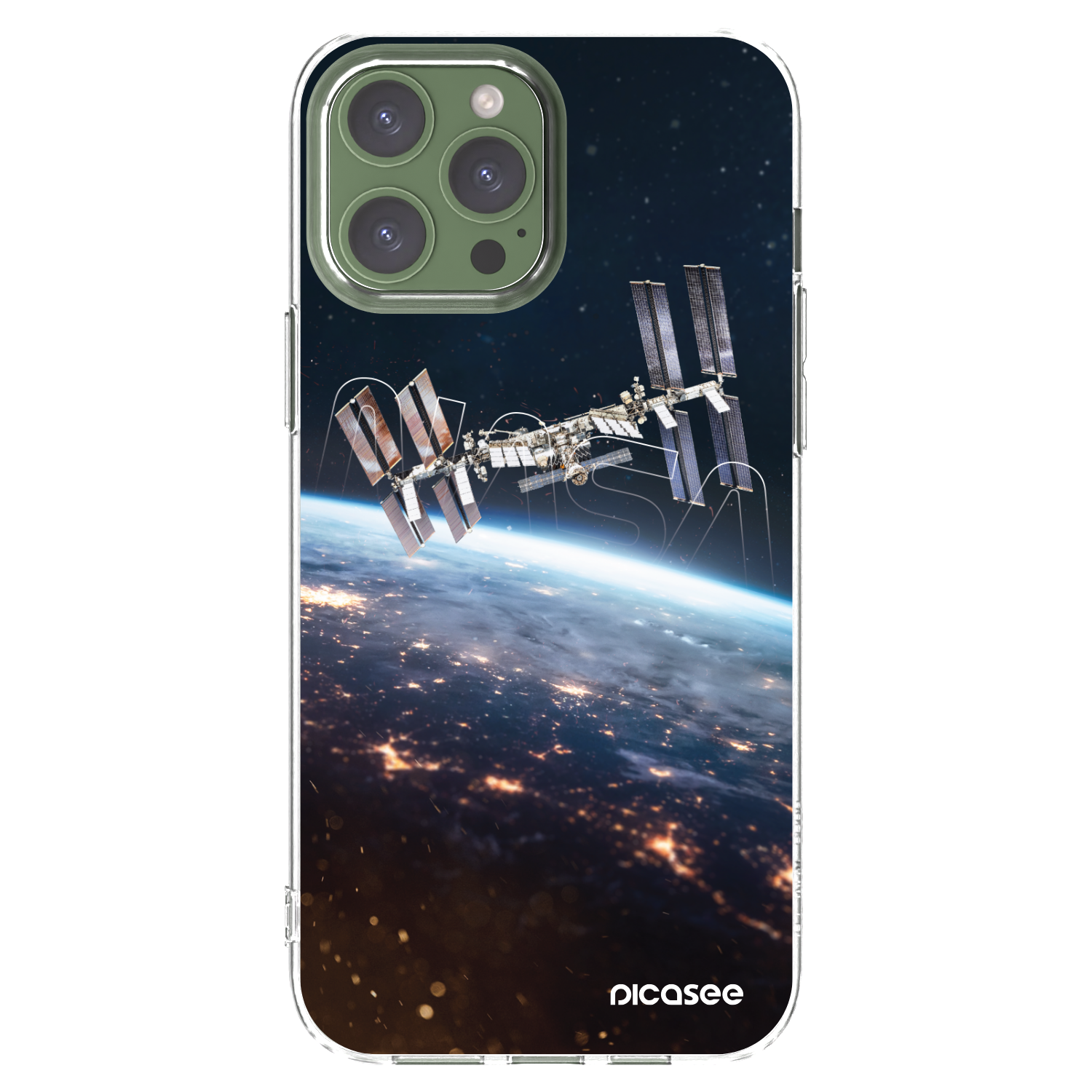 Picasee διαφανής θήκη σιλικόνης Apple iPhone 13 Pro Max - Station