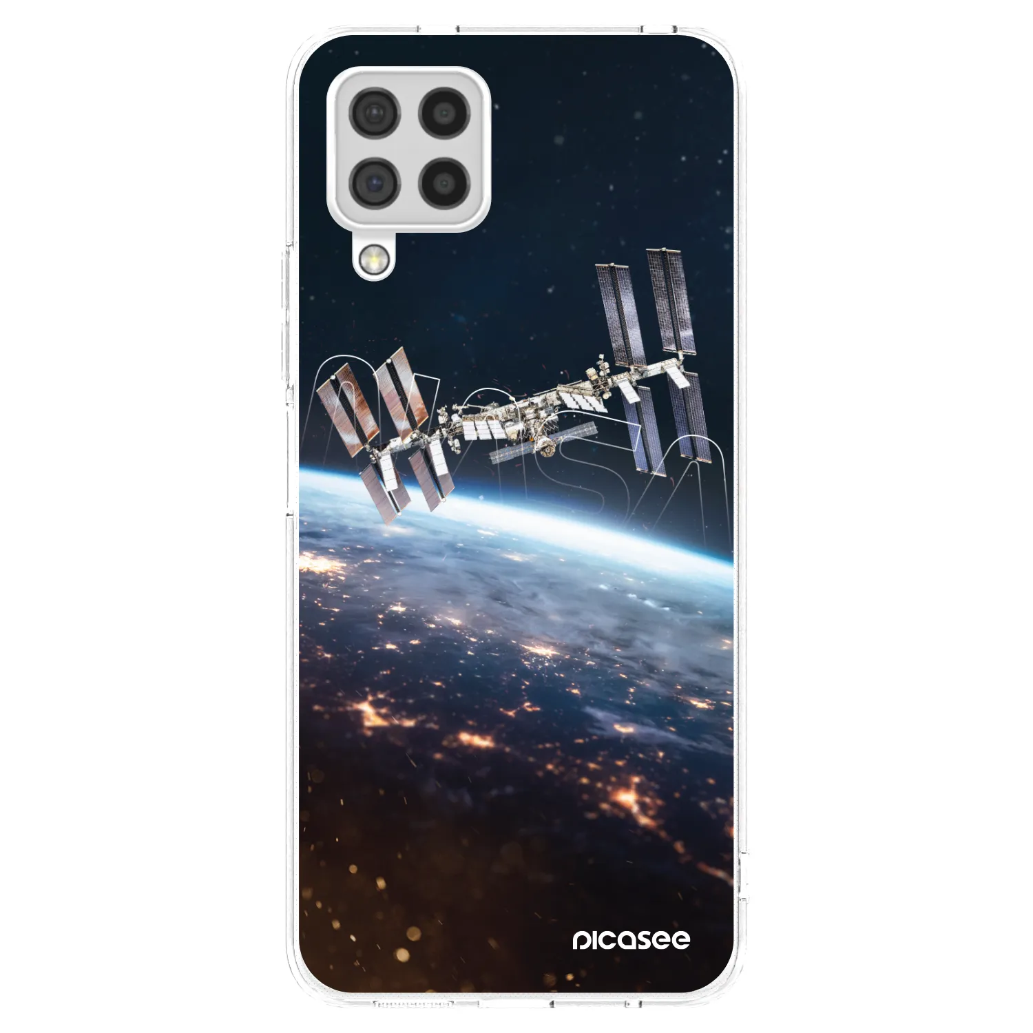 Picasee διαφανής θήκη σιλικόνης Samsung Galaxy A22 A225F 4G - Station