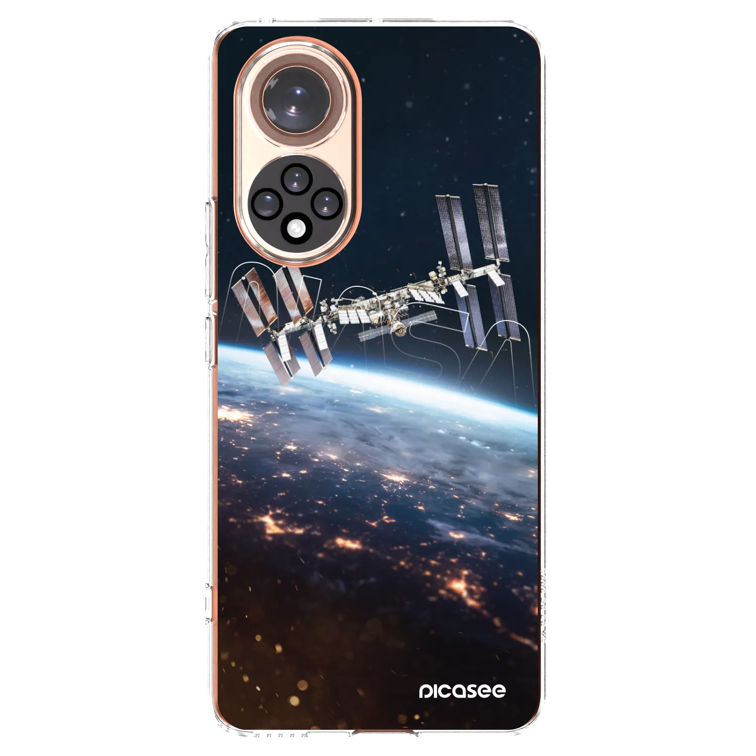 Picasee διαφανής θήκη σιλικόνης Honor 50 5G - Station