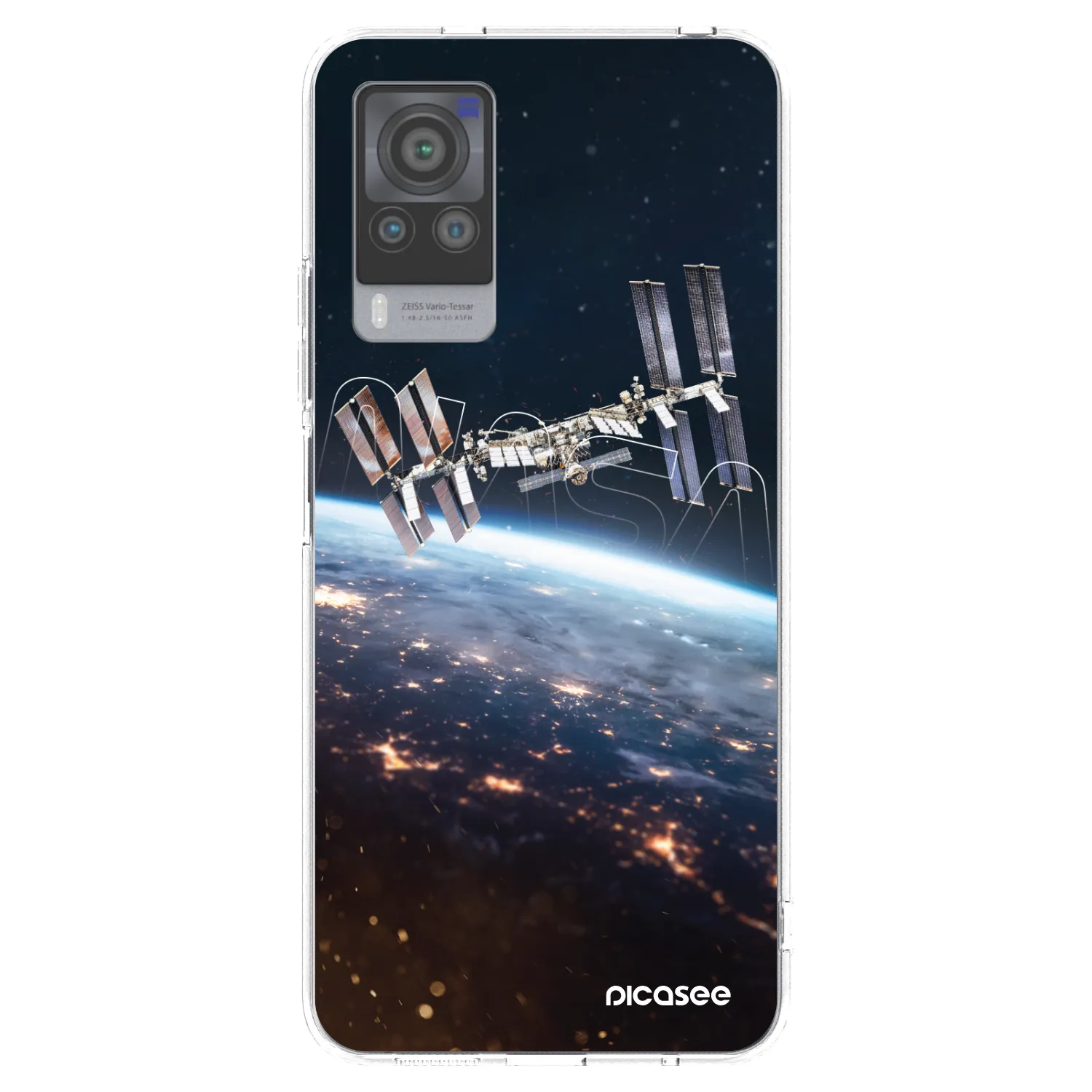 Picasee διαφανής θήκη σιλικόνης Vivo X60 Pro 5G - Station