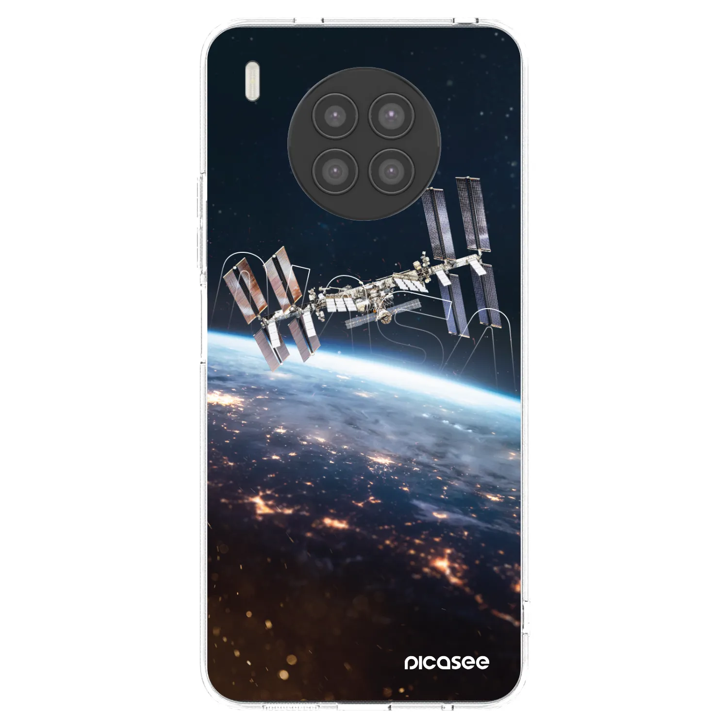 Picasee διαφανής θήκη σιλικόνης Huawei Nova 8i - Station