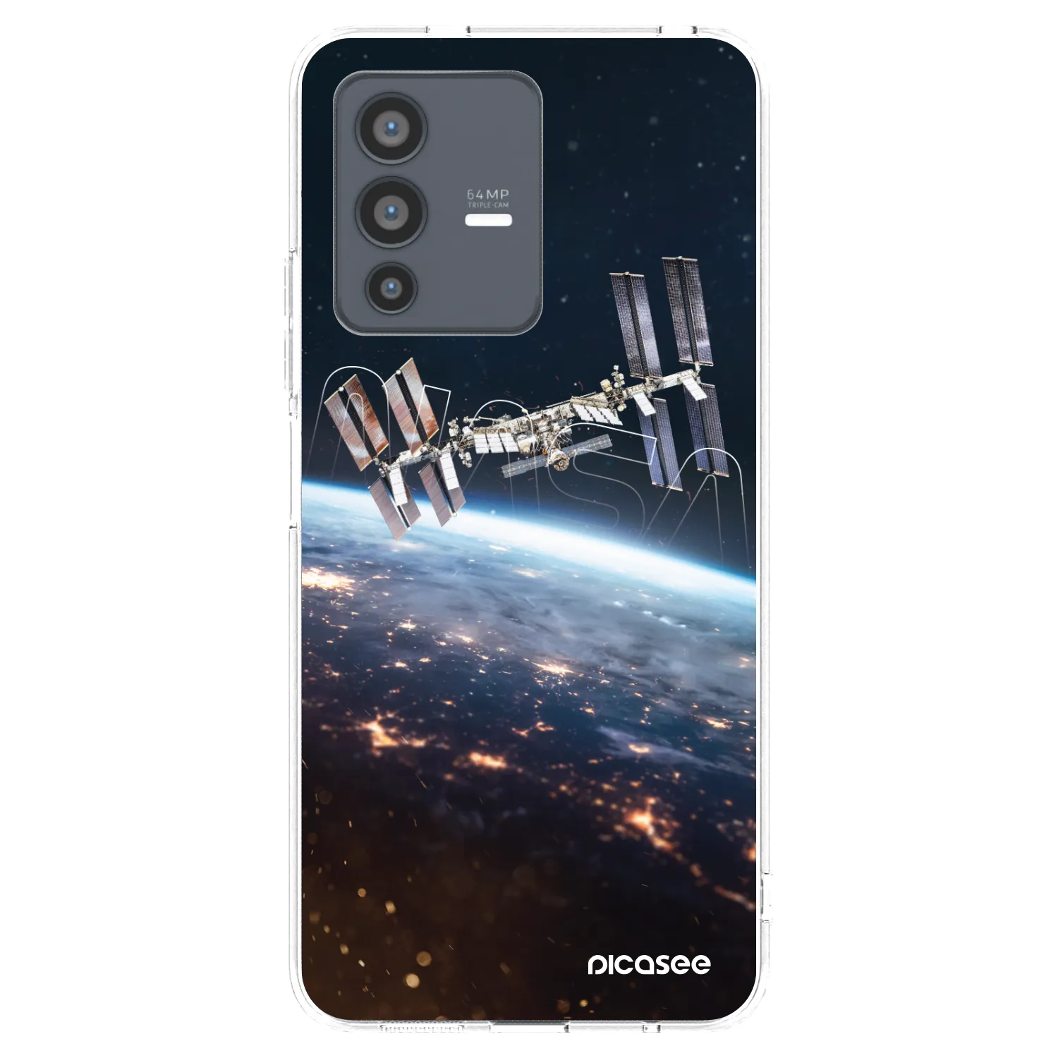 Picasee διαφανής θήκη σιλικόνης Vivo V23 5G - Station