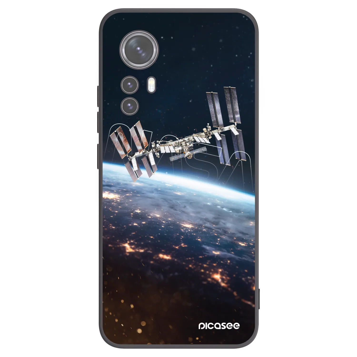 Picasee Μαύρη θήκη σιλικόνης για Xiaomi 12X - Station