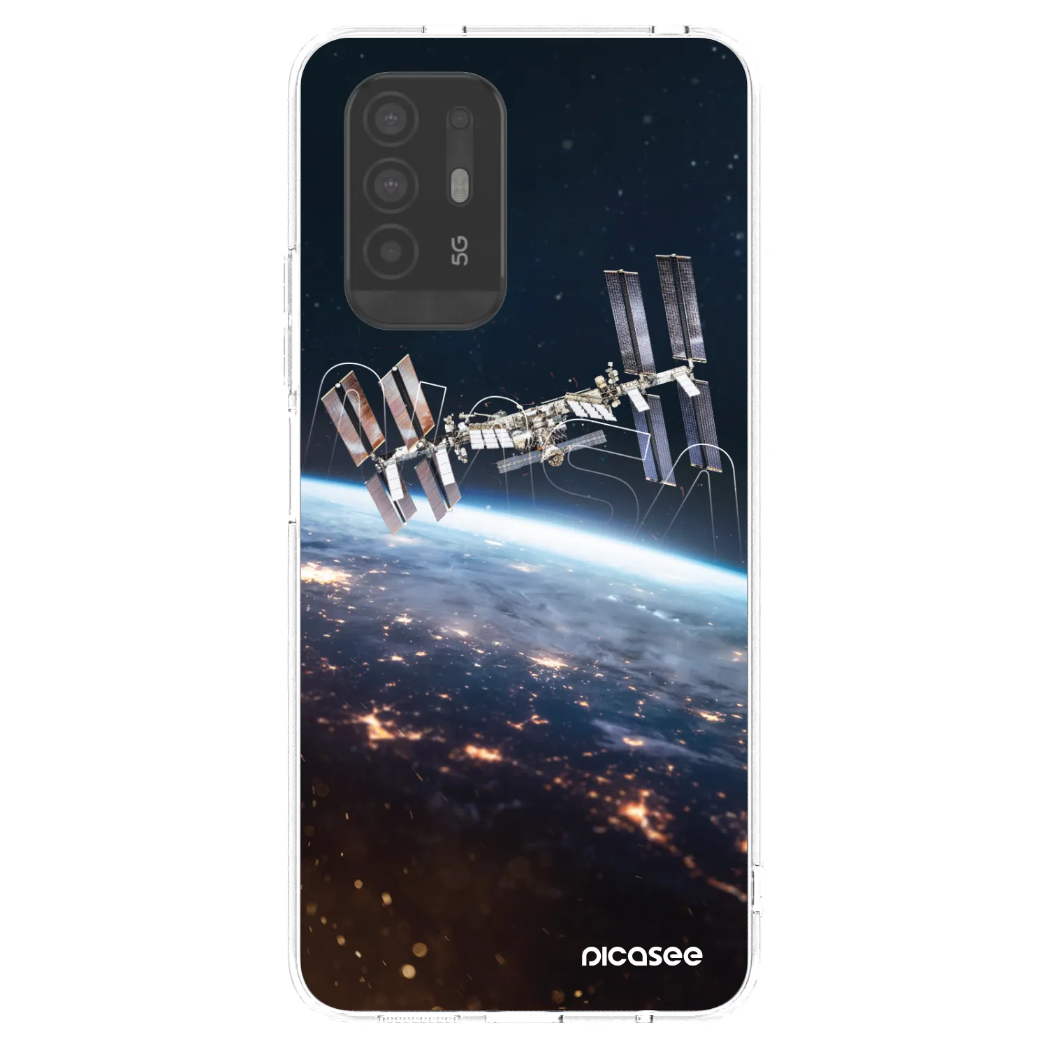 Picasee διαφανής θήκη σιλικόνης OPPO A94 5G - Station