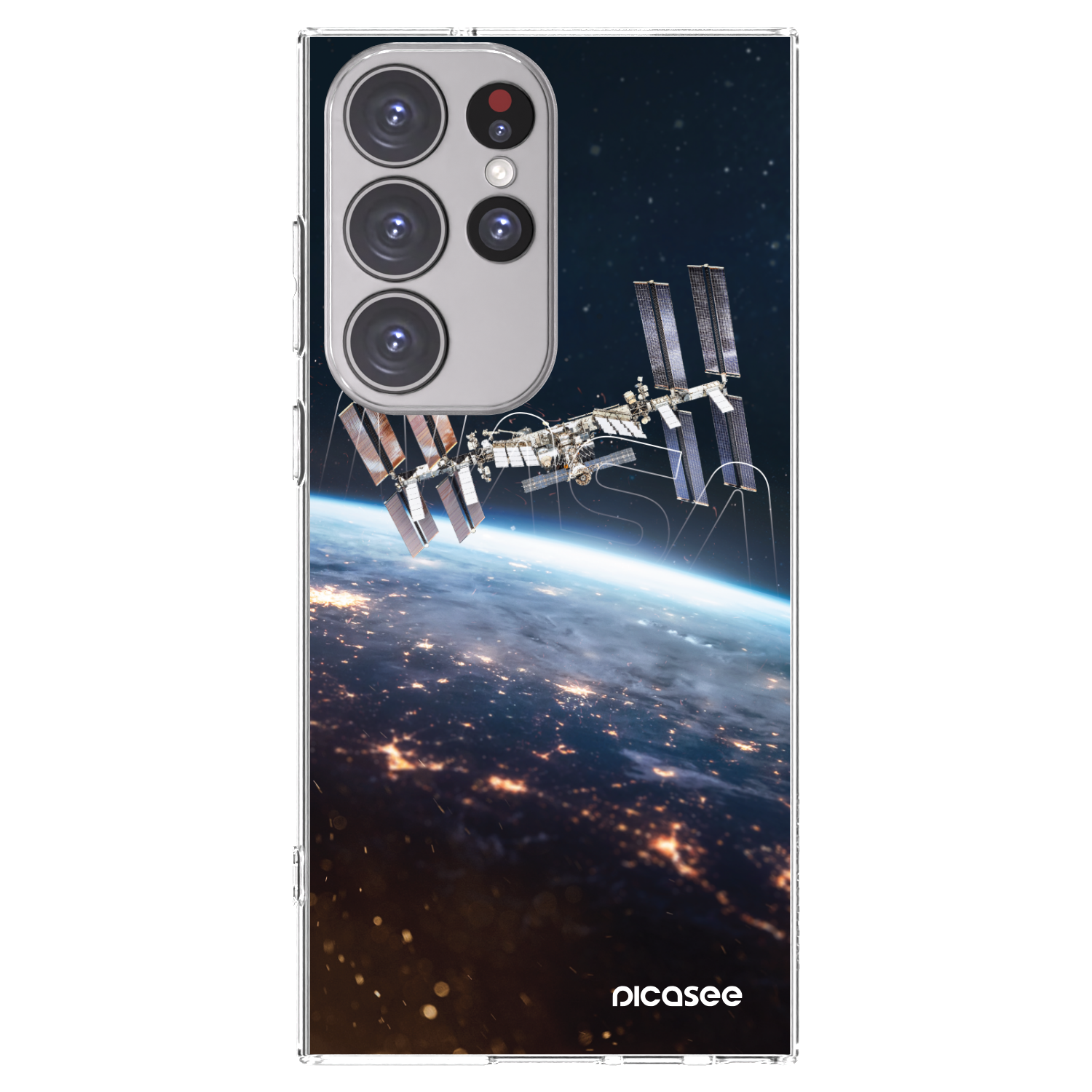 Picasee διαφανής θήκη σιλικόνης Samsung Galaxy S23 Ultra 5G - Station