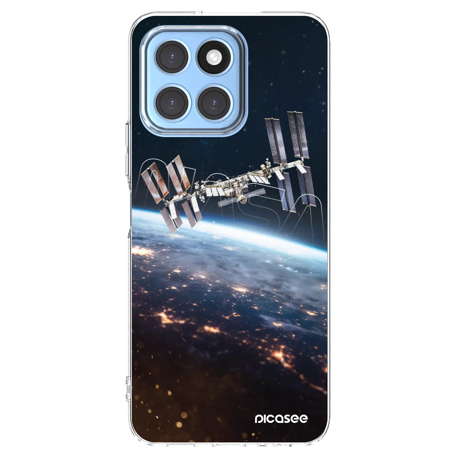Picasee διαφανής θήκη σιλικόνης Honor X6 - Station