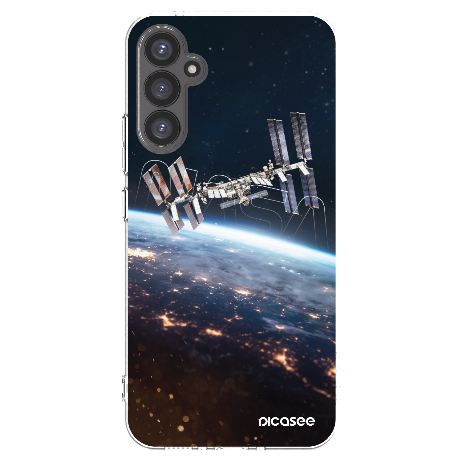 Picasee διαφανής θήκη σιλικόνης Samsung Galaxy A34 5G A346B - Station