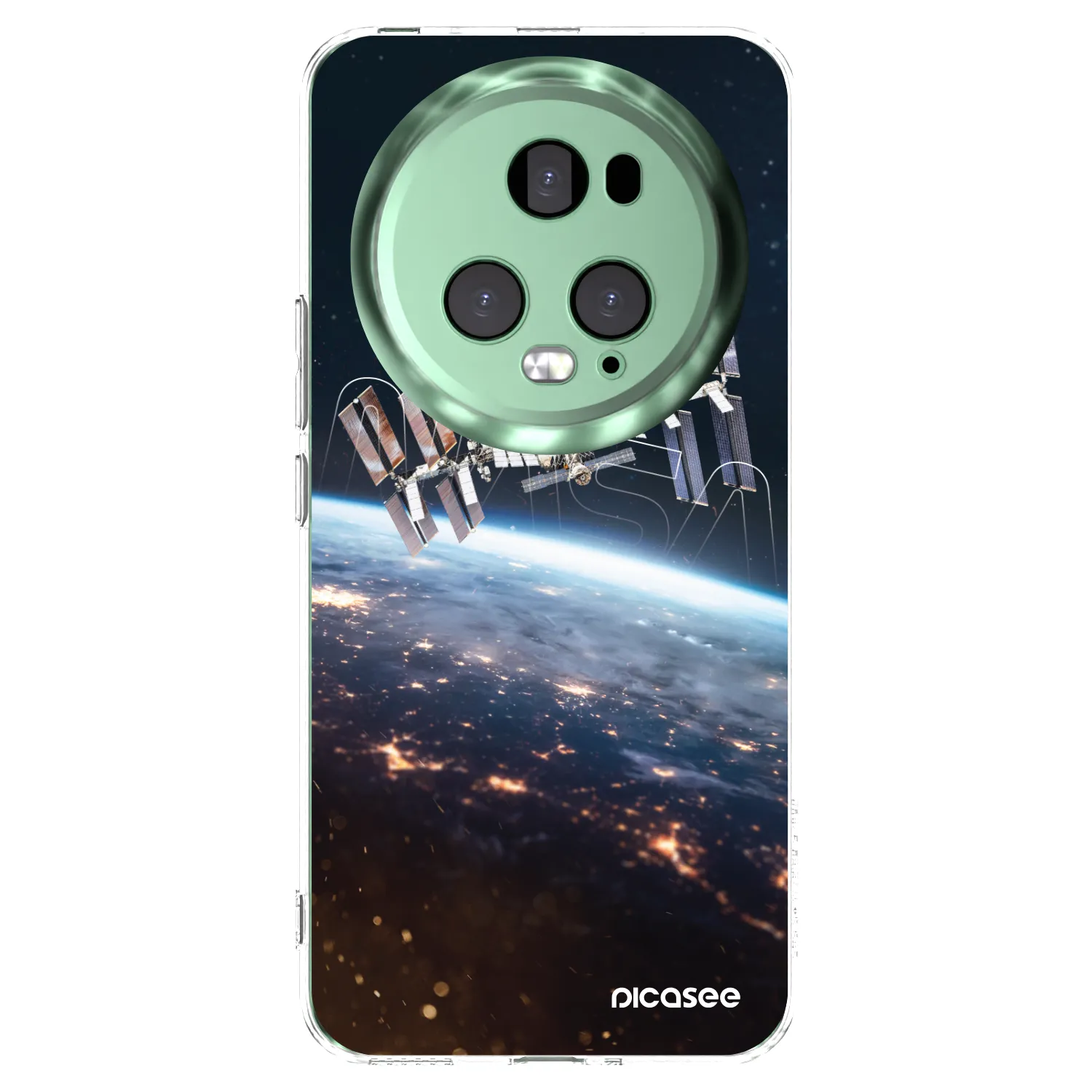 Picasee διαφανής θήκη σιλικόνης Honor Magic5 Pro - Station